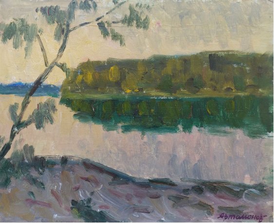 "Evening on the river"