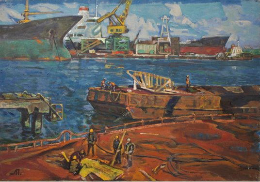 "Illichevsk. Shipyard"