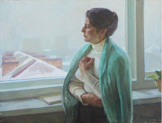 "Woman at the window"